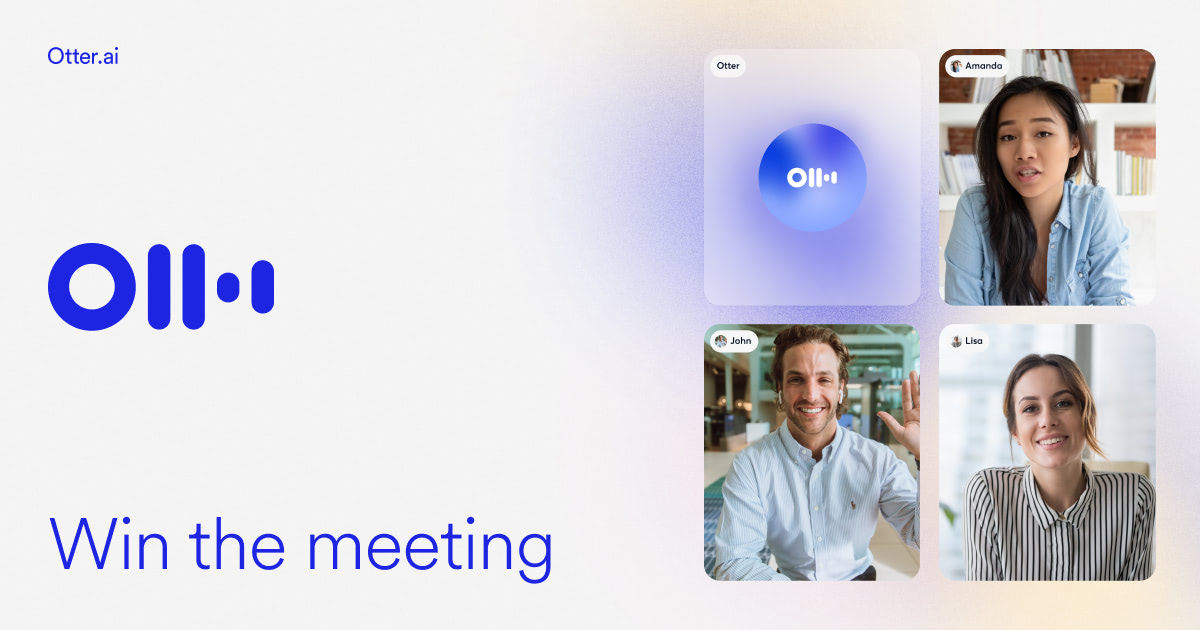 Otter.ai meeting transcription preview